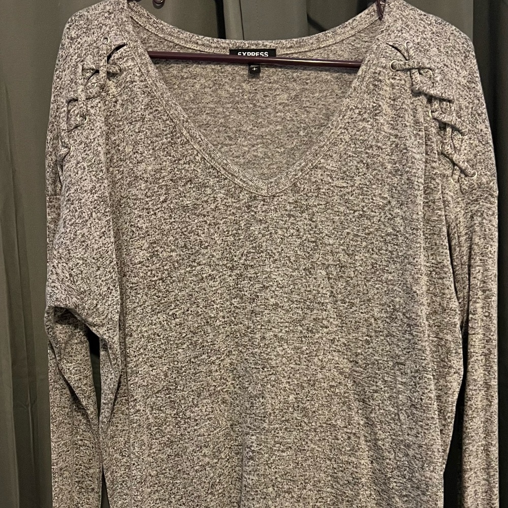 Express Sweater - Heather grey